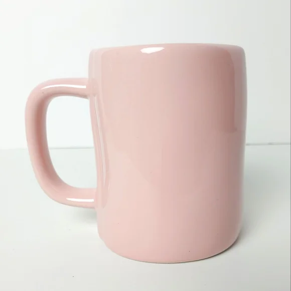 Rae Dunn True Love Pink Coffee Mug - Picture 2 of 5